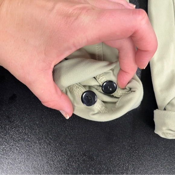 Kerrits Knee Patch Riding Equestrian Breeches Kids Celery Green Small - Picture 7 of 11